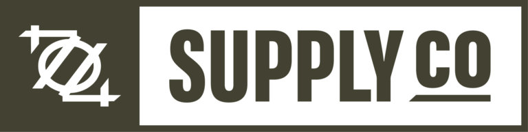 Supply Co logo with geometric design.
